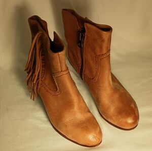 Sam Edelman Fringed Ankle Boot